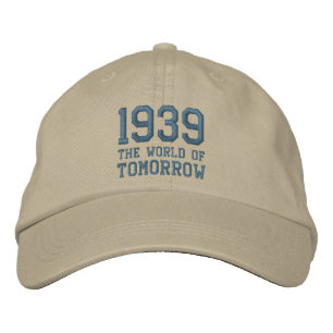 RETRO-THEMED 1939-tak Broderad Keps