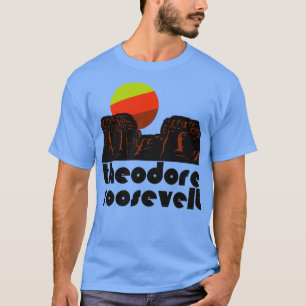 Retro Theodore Roosevelt Tourist Souvenir National T Shirt