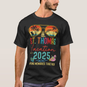 Retro Thomas Vacation 2025 Memories Matching G T Shirt