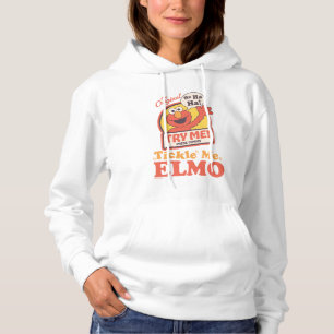 Retro Tickle Me Elmo Vågande Grafik T Shirt