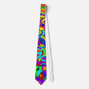 Retro Tie för exponeringsglas 2 Slips
