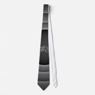 Retro Tie för filmändelseskärm Slips