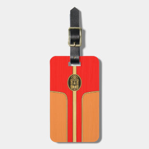 Retro Tiki surfingbräda Bagagebricka