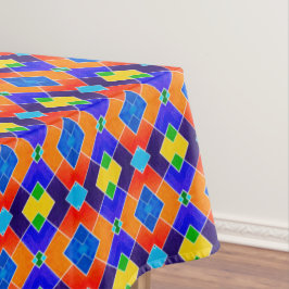 Retro Tile Design Tabecloth
