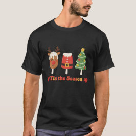 Retro Tis - Helgdag för jultomter under säsongen T Shirt