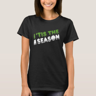 Retro Tis Season Thanksgiving jul T Shirt