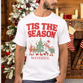 Retro Tis The Season Jul T Shirt