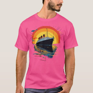 Retro Titanic Manar Women Kids Vintage Titanic 1 T Shirt