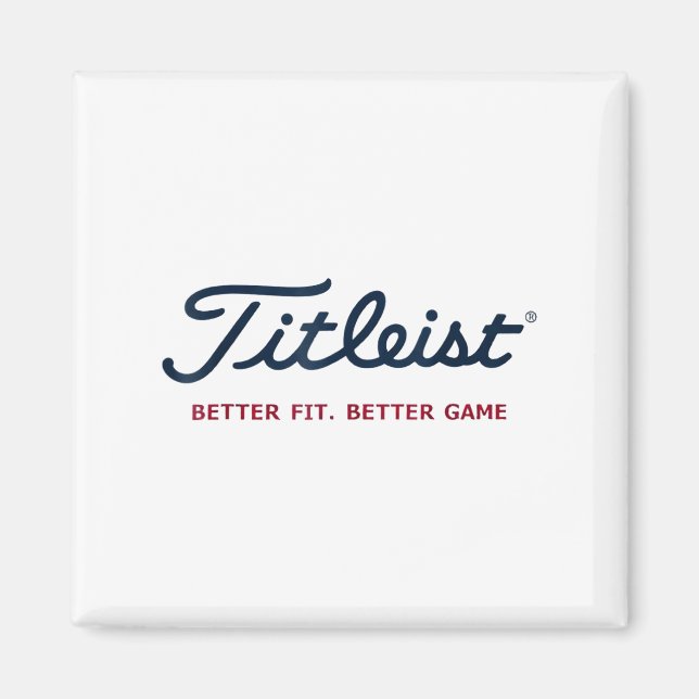 Retro Titleis-t Better Pame Magnet (Framsidan)