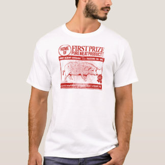 Retro Tobins för vintage först bända T-tröja T-shirt