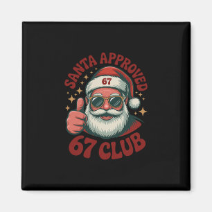 Retro Tomte Godkänd 67 - Clic Jul 67 Meme Magnet