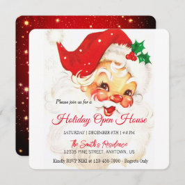 Retro Tomtefirande, Öppet hus Julkort