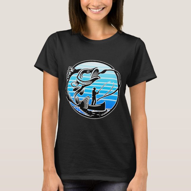 Retro tonfiske t shirt (Framsida)