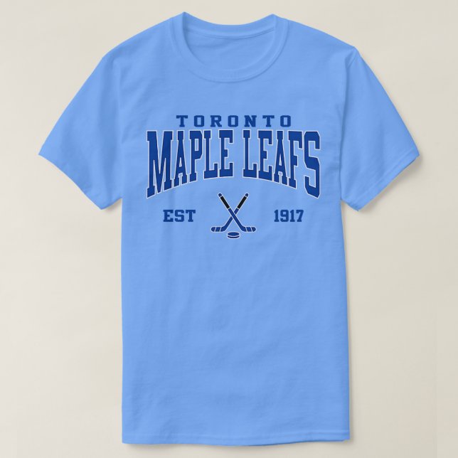 Retro Toronto Hockey T Shirt (Design framsida)