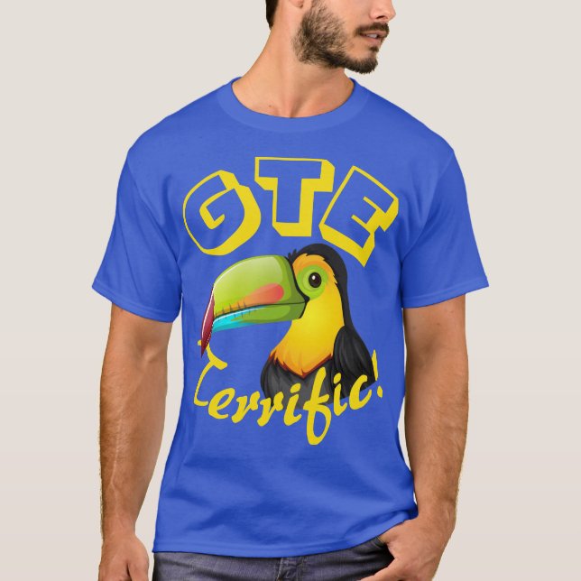 Retro Toucans T Shirt (Framsida)