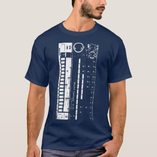 Retro TR808 Synthesizer EDM Dance Music Musician T Shirt