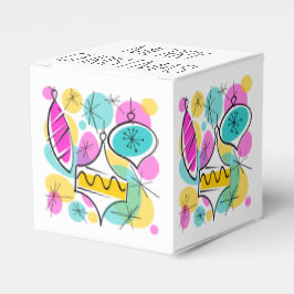 Retro Träd Baubles God jul Classic Presentaskar