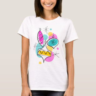 Retro Träd Baubles Group T-shirt