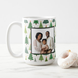 Retro Träd Kaffemugg