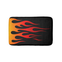 Retro Traditional Hot rod Flames Anpassningsbar Tä