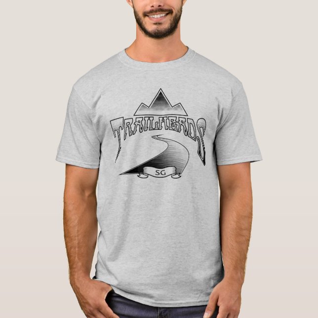 Retro Trailheads turnerar T-tröja T-shirt (Framsida)