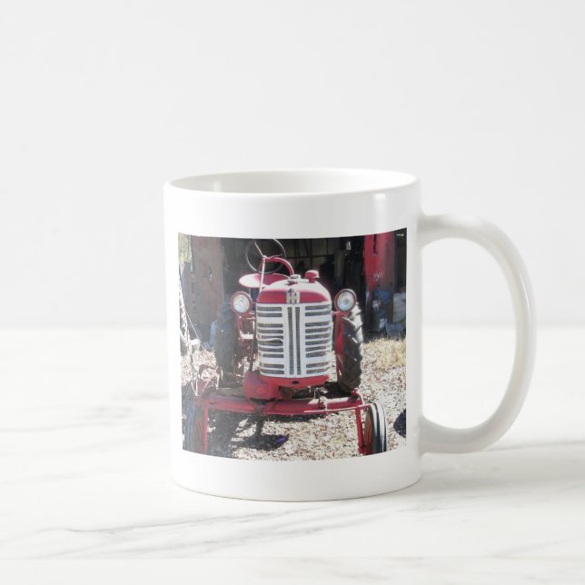 Retro traktor kaffemugg (Höger)