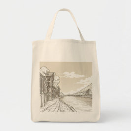 Retro Travel-inspirerad Matkasse Collection Tygkasse