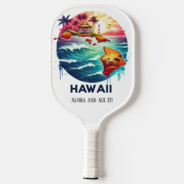 Retro Travel Karta i delstaten Hawaii