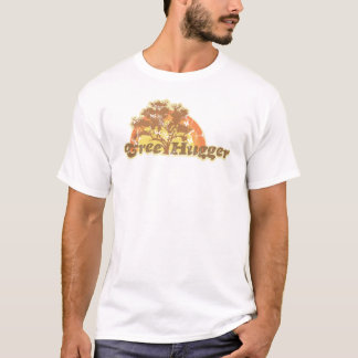 Retro tree hugger t-shirt