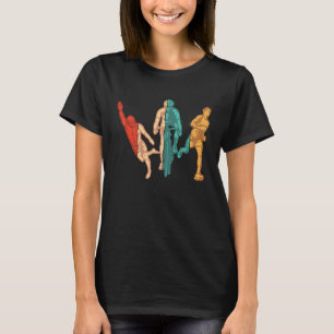Retro Triathlete Training Bike Profi Triathlon 1 T Shirt