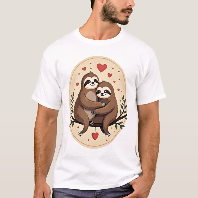 Retro Tröja för Valentin med Latmaskin (Framsida)