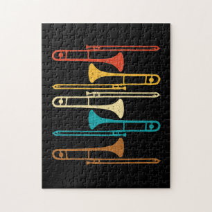 Retro Trombone - Jazz Pussel