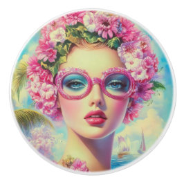 Retro Tropical Beauty Knopp