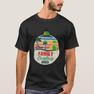 Retro Tropical Family, jul 2023, vaccinering Handf T Shirt