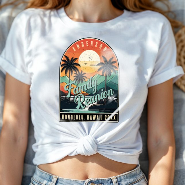Retro Tropical Family Reunion ID1135 T Shirt (Skapare uppladdad)