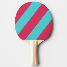 Retro Tropisk Bris Kraftiga Ränder Pingisracket