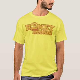 Retro tropisk person på bröllopsresaT-tröja Tee