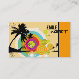 Retro Tropix visitkortar Visitkort
