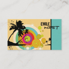 Retro Tropix visitkortar Visitkort