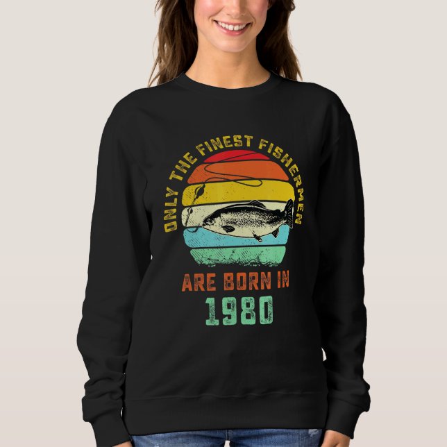 Retro Trout Fishing 41:a födelsedag Coola Trout Fi T Shirt (Framsida)