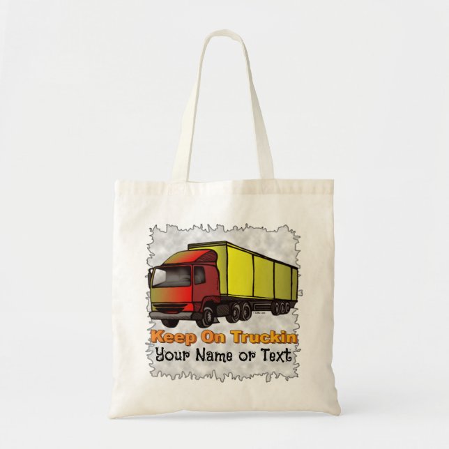 Retro Trucker 2 Tygkasse (Framsidan)