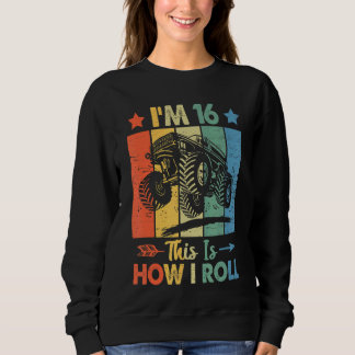 Retro Trucker Birthday Det här är hur jag rullar 1 T Shirt