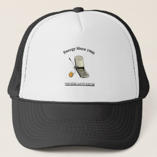 Retro Trucker Hatt – Vintage Energy Estetisk Keps