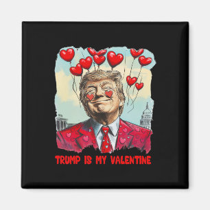 Retro Trump är min Alla hjärtans dag-älskling Trum Magnet