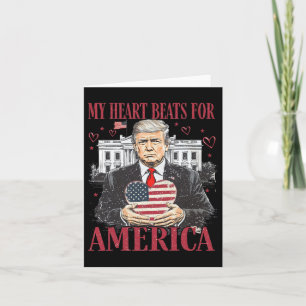 Retro Trump är min älskling Trump Vita huset Vale Kort