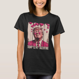 Retro Trump är min Valentine Trump Alla hjärtans d T Shirt