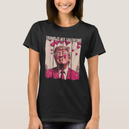 Retro Trump är min Valentine Trump Alla hjärtans d T Shirt