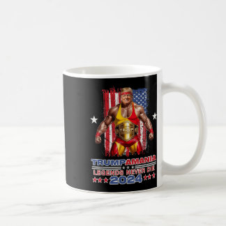 Retro Trump Funny Wrestling Meme Trumpamania 2024 Kaffemugg