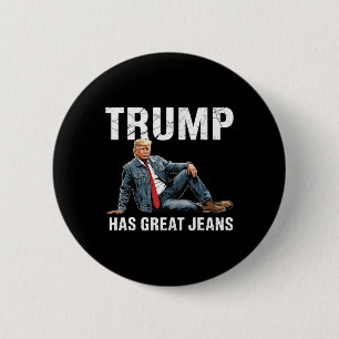 Retro Trump har fantastiska jeans meme 1 Knapp