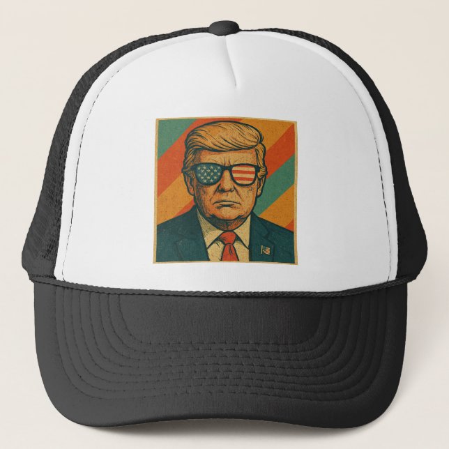 Retro Trump Hat Keps (Framsida)